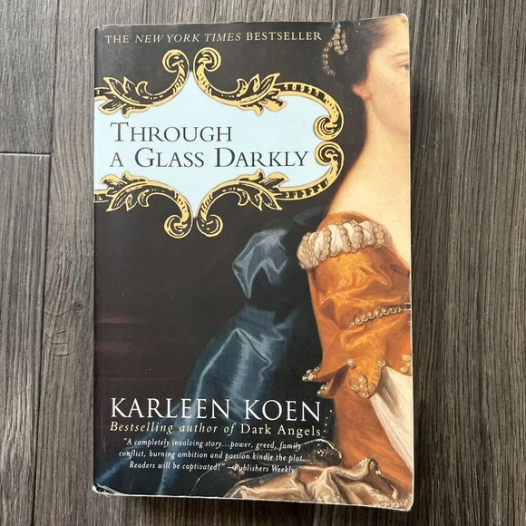 Through A Glass Darkly Marlene Koen And The Queens Fool Philippa Gregory Books - Picture 4 of 6